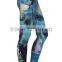 Fashion design high waistband custom sublimation leggings sports