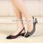Ladies Stilletto Shoes Platform Pumps Stiletto Detachable High Heel Shoes Changeable Heels