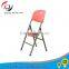 elegant cheap plastic folding chair without arm