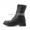 2014 Black Leather Speed Lace Men Military Boots