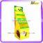 Newly Supermarket coffee bean promotion pallect display floor 4 shelves cardboard display stand