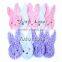 3" Shabby Bunny Rosette Flower Trim on Sale - Celebrate Easter Ornaments