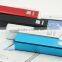 small aluminium alloy case lipstick 2600mAh Power bank for mobilephones