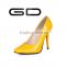 GD 2015 Latest Leather Ladies Fashion High Heels Shoe High Heel Protector