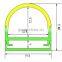 Newest products "U" shape LED Aluminum profile ALP010