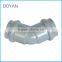Chinese Manufacturer Plastic Pipe Fitting ZheJiang Pvc Grey Two Faucet 22.5 Degree Elbow
