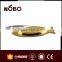 stainless steel fish shape meat trays