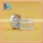 wholesale manufacturer cosmetic glass jar with child safety cap