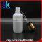 30ml glass dropper bottle white