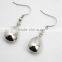 Fashion Spring&Autumn Style 316l Stainless Steel Silver Drop Earrings for Women