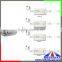 3 CMOS Output RF Wireless LED Controller,Plastic shell 2.4G RGB Touch RGB controller
