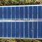 Tempered glass laminated PV solar panel for outdoor power supply