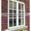 PVC casement window with grill design