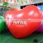 Red Custom Made Printing Shape Advertising Display Inflatable Helium PVC Heart Balloon