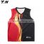 sublimated team basketball jersey color orange with no MOQ