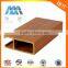 20 Year Guarantee Exterior wood plastic wpc timber tube for pavillion