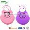 High quality factory wholesale FDA food grade silicone baby bib for kids BOB107