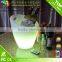 Whole sale Cube LED ice bucket Bar use bottle cooler LED bucket