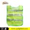 Wholesale reflex fabric warning traffic satety reflective running vest cloth with CE and ROHS