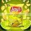 packaging of lays potato chips custom printed resealable bags