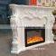 French Style Decorative Electric Fireplace and Mantel