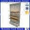 New wooden moving display shelf for plates management system