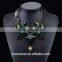 Fashion Crystal Necklace Jewelry Statement Bib Pendant Charm Chain Choker Chunky