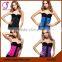 4027 2015 New Style Sexy Dark Blue Underbust Latex Waist Training Corset