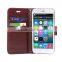 Fabric Wallet leather case for iphone 6 4.7"