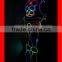 Wireless DMX 512 Full color Fiber optic tron dance costume