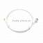 1 Meter 50-5D White color Coaxial Cable with 1 N-male and 1 SMA connector