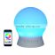 Dimmble Colorful Night Lamp with Bluetooth Speaker Tap Control Android APP