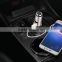 Dual USB Car Charger Wireless Bluetooth 4.1 Earphone Headset Auto Adapter with Heads-Free Headphone Earbuds with Built-in Mic