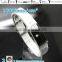 Noproblem Germanium Tourmaline Power Silicone FDA Approved Energy Magnetic Silver Bracelet