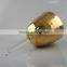 egyptain engraved 24k gold quartz crystal singing bowls with handle
