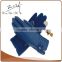Cheap Pakistan Diamond Decorated Blue Gay Leather Gloves