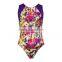 rhinestone sublimation gymnastics leotard for girls