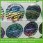 Custom authentic adhesive genuine security hologram stickers