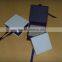 Hinged Jewelry Box for Earrings or Necklace with white velvet foam insert