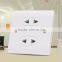 Factory Price Wall Mounted Bakelite Material Double 2 Pin Socket Supplier