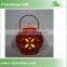 Hallow out ceramic hanging candle holder