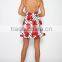 2016 Latest Design Hammock Backless Floral Dress Summer Dresses Women DME-26