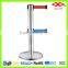 Stainless steel queue barrier system silver queue stand