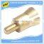 China manufacturer OEM nonstandard hollow threaded collet brass bolt and screw