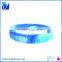 2016 Hot sale silicone rubber college team bracelets