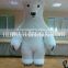 Inflatable White Bear Costume/ Inflatable Cartoon Mascot Costumes