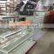 factory sale Light duty adjustable display goods shelf / metal shelf / storage shelf