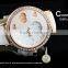 Hot Leather Band Crystal Dail Heart-shaped Hollow Quartz Wrist watch for Lady, gift watches, women watches