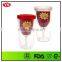 Personalized 10 Ounce Double walled plastic red wine glass with lid