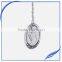 Promotion religious alloy custom shaped metal keychain